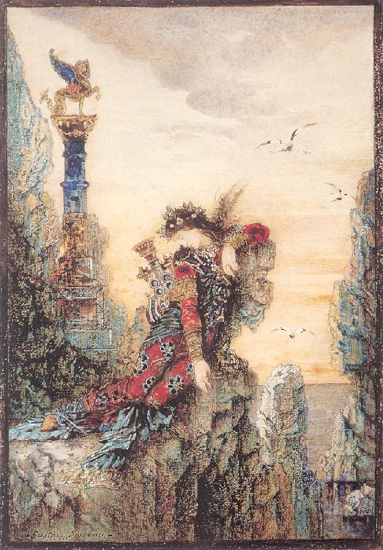 Gustave Moreau Sappho oil painting image
